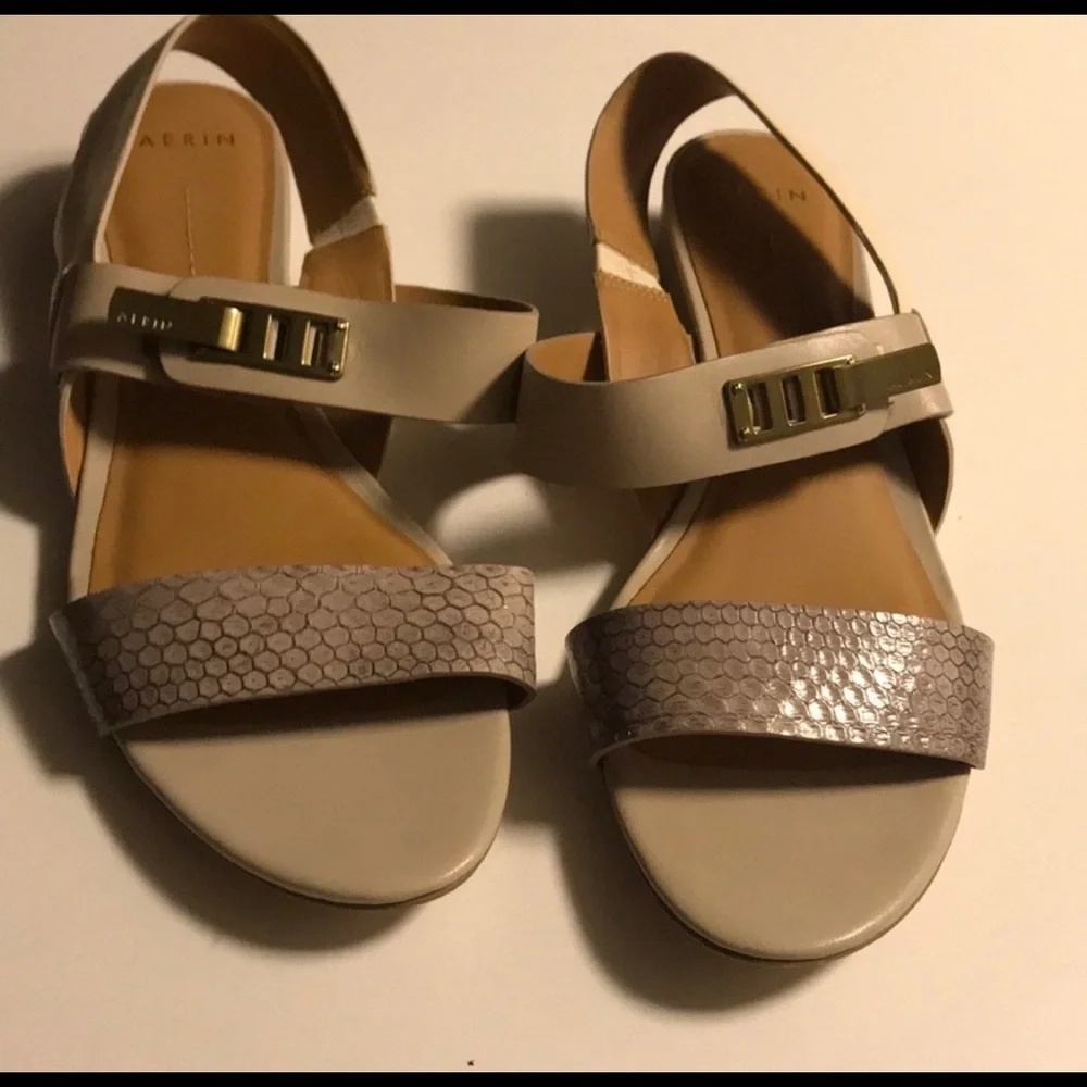 Aerin snakeskin leather